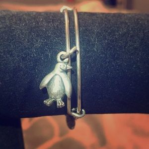 Alex and Ani Penguin Bracelet
